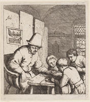 KG 04224
<br/>
De schoolmeester
<br/>
<em>Ostade, Adriaen van (1610-1684)</em>